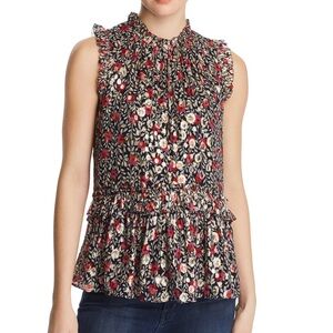 Kate Spade Floral Park Clip-Dot Top